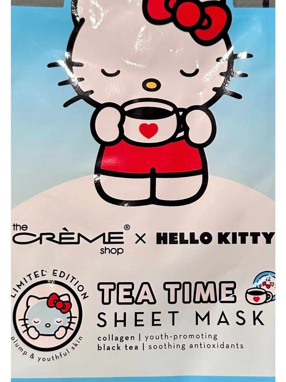 The Crème Shop: Hello Kitty Tea Time
Sheet Mask